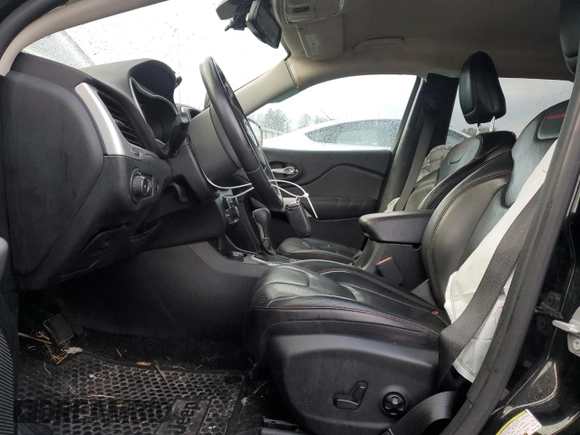 2018 Jeep Cherokee Trailhawk with VIN 1C4PJMBB5JD535384, listed as a Copart auction lot 51041775 with 89,873 mi miles and Salvage Title. Bid and sale history available at carsss.com. Image 7.