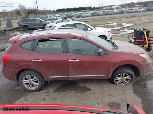 2015 Nissan Rogue Select S with VIN JN8AS5MV0FW750168, listed as a IAAI auction lot 41681327 with 97,084 mi miles. Bid and sale history available at carsss.com. Image 13.