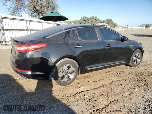 2013 Kia Optima Hybrid LX with VIN KNAGM4AD0D5042895, listed as a Copart auction lot 78072734 with 163,272 mi miles and Salvage Title. Bid and sale history available at carsss.com. Image 3.