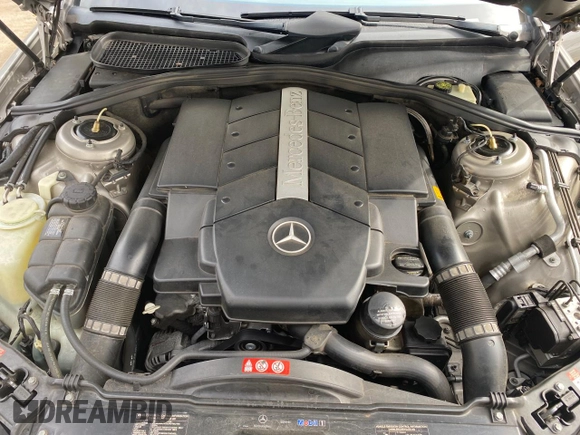 2005 Mercedes-Benz S-Class 5.0L with VIN WDBNG75J35A460118, listed as a Copart auction lot 77103084 with 99,573 mi miles and Clean Title. Bid and sale history available at carsss.com. Image 7.