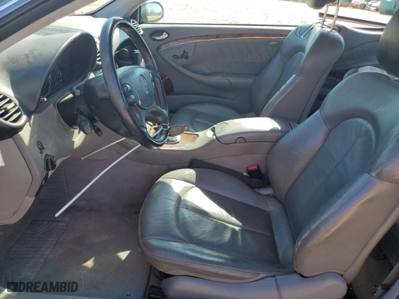 2006 Mercedes-Benz CLK-Class 3.5L with VIN WDBTJ56J86F171686, listed as a Copart auction lot 46519135 with 234,454 mi miles and Salvage Title. Bid and sale history available at carsss.com. Image 7.