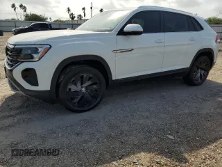 2025 Volkswagen Atlas SE z VIN 1V2JE2CA4SC205357, wystawiony jako Copart lot #51688695 z przebiegiem 4 355 mil mil oraz Szkoda całkowita • Salvage title. Historia ofert i sprzedaży dostępna na DreamBid. Obrazek 1.
