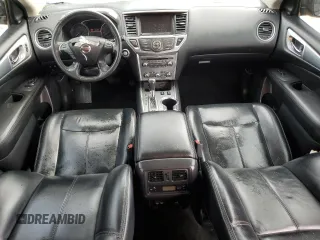 2017 Nissan Pathfinder SL with VIN 5N1DR2MM2HC698035, listed as a Copart auction lot 53912965 with 116,704 mi miles and Salvage title. Bid and sale history available at DreamBid. Image 8.