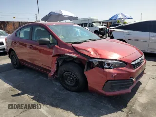 2022 Subaru Impreza with VIN 4S3GKAB69N3607830, listed as a Copart auction lot 61261895 with 36,874 mi miles and Salvage title. Bid and sale history available at DreamBid. Image 4.