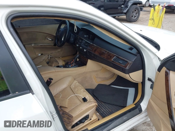 2006 BMW 5 Series 550i with VIN WBANB53576CP03135, listed as a IAAI auction lot 41621042 with 117,989 mi miles and . Bid and sale history available at DreamBid. Image 5.