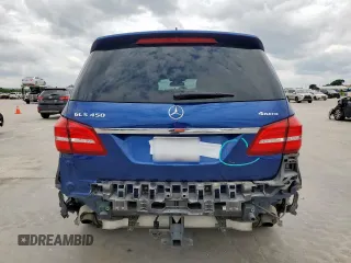 2017 Mercedes-Benz GLS 450 with VIN 4JGDF6EE8HA841136, listed as a Copart auction lot 54491115 with 99,340 mi miles and Salvage Title. Bid and sale history available at DreamBid. Image 6.