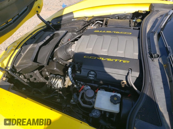 2016 Chevrolet Corvette 3LT with VIN 1G1YF3D71G5109857, listed as a Copart auction lot 69100414 with 63,216 mi miles and Salvage Title. Bid and sale history available at carsss.com. Image 11.