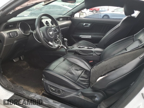 2015 Ford Mustang EcoBoost with VIN 1FA6P8TH8F5417454, listed as a Copart auction lot 62582275 with 118,688 mi miles and Salvage title. Bid and sale history available at DreamBid. Image 7.