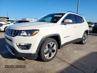 2021 Jeep Compass Limited с VIN 3C4NJCCB3MT526214, выставлен на аукционе Copart как лот 61374375 с пробегом 88 149 миль миль и Списание • Salvage title. История ставок и продаж доступна на DreamBid. Изображение 1.