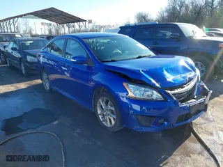 2015 Nissan Sentra S with VIN 3N1AB7AP9FY286919, listed as a IAAI auction lot 41425607 with 140,661 mi miles. Bid and sale history available at carsss.com. Image 1.