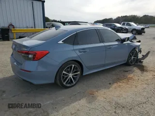 2024 Honda Civic Sedan Touring with VIN 2HGFE1F95RH330640, listed as a Copart auction lot 88549575 with 10,108 mi miles and Salvage Title. Bid and sale history available at carsss.com. Image 3.