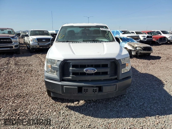 2017 Ford F-150 XL with VIN 1FTNF1CG0HKC20421, listed as a Copart auction lot 46412525 with 93,707 mi miles and Salvage title. Bid and sale history available at DreamBid. Image 5.