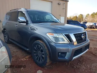 2018 Nissan Armada SL with VIN JN8AY2ND0J9050483, listed as a IAAI auction lot 41295908 with 63,330 mi miles and . Bid and sale history available at DreamBid. Image 1.