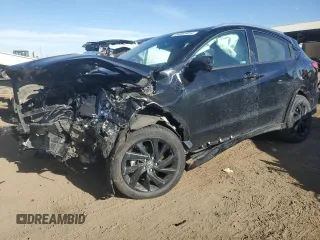2022 Honda HR-V Sport with VIN 3CZRU6H16NM760184, listed as a Copart auction lot 85917444 with 0 mi miles and Salvage Title. Bid and sale history available at carsss.com. Image 1.