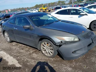 2008 Honda Accord Cpe EX-L with VIN 1HGCS22818A005639, listed as a IAAI auction lot 41850254 with 95,966 mi miles. Bid and sale history available at carsss.com. Image 1.