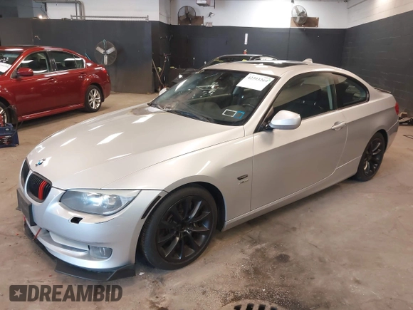 2011 BMW 3 Series 335i xDrive with VIN WBAKF9C56BE261882, listed as a IAAI auction lot 42393269 with 131,000 mi miles and . Bid and sale history available at DreamBid. Image 2.
