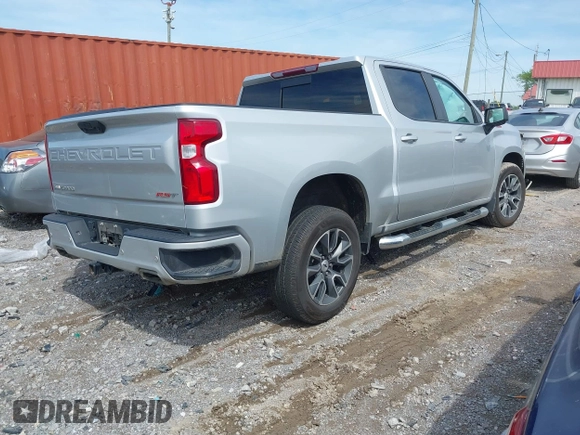 2022 Chevrolet Silverado 1500 RST with VIN 1GCUDEED9NZ531800, listed as a IAAI auction lot 42092105 with 82,853 mi miles and . Bid and sale history available at DreamBid. Image 4.