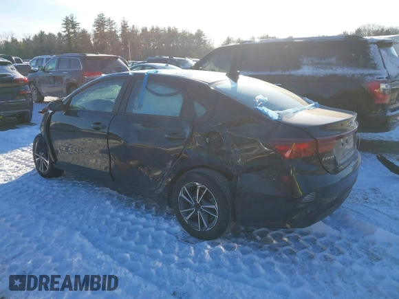 2023 Kia Forte LXS with VIN 3KPF24AD3PE520370, listed as a IAAI auction lot 41359605 with 43,694 mi miles. Bid and sale history available at carsss.com. Image 3.