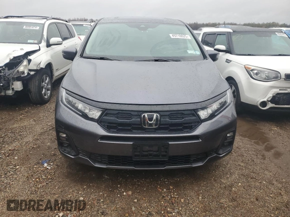 2025 Honda Odyssey EX-L with VIN 5FNRL6H63SB004123, listed as a Copart auction lot 49710025 with 3,854 mi miles and Salvage Title. Bid and sale history available at carsss.com. Image 5.