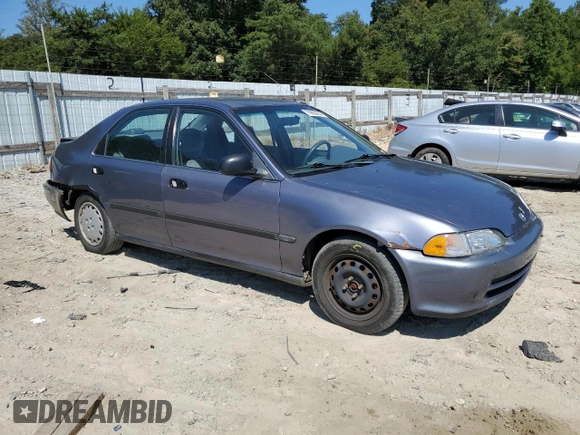 1995 Honda Civic LX z VIN 1HGEG8665SL054389, wystawiony jako Copart lot #70983094 z przebiegiem 195 047 mil mil oraz Szkoda całkowita • Salvage title. Historia ofert i sprzedaży dostępna na DreamBid. Obrazek 4.
