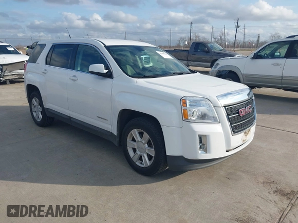 2010 GMC Terrain SLE-1 with VIN 2CTALBEWXA6399968, listed as a IAAI auction lot 41498628 with 1 mi miles. Bid and sale history available at carsss.com. Image 1.