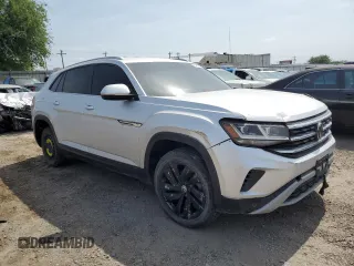 2022 Volkswagen Atlas SE with VIN 1V2HE2CA1NC221308, listed as a Copart auction lot 54769555 with Not provided miles and Clean title. Bid and sale history available at DreamBid. Image 4.