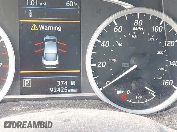 2019 Nissan Sentra S with VIN 3N1AB7AP0KY206322, listed as a IAAI auction lot 42292637 with 92,425 mi miles and . Bid and sale history available at DreamBid. Image 16.