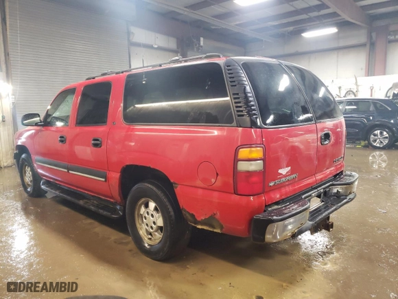 2001 Chevrolet Suburban LT with VIN 3GNFK16T61G156978, listed as a Copart auction lot 47035825 with 338,864 mi miles and Salvage Title. Bid and sale history available at carsss.com. Image 2.