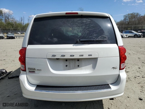 2016 Dodge Grand Caravan R/T with VIN 2C4RDGEG0GR211774, listed as a Copart auction lot 51077425 with 59,635 mi miles and Salvage Title. Bid and sale history available at carsss.com. Image 6.