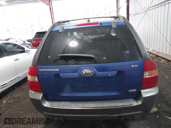 2005 Kia Sportage LX with VIN KNDJE723757109849, listed as a IAAI auction lot 41505516 with 243,556 mi miles and . Bid and sale history available at carsss.com. Image 15.