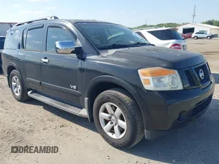 2008 Nissan Armada SE z VIN 5N1BA08D28N604169, wystawiony jako IAAI lot #42020444 z przebiegiem 271 922 mil mil oraz . Historia ofert i sprzedaży dostępna na DreamBid. Obrazek 1.