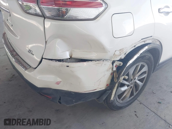 2015 Nissan Rogue S with VIN 5N1AT2MT0FC806919, listed as a IAAI auction lot 42079195 with 138,433 mi miles. Bid and sale history available at carsss.com. Image 6.