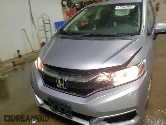 2019 Honda Fit LX with VIN 3HGGK5H40KM723832, listed as a Copart auction lot 51640365 with 17,681 mi miles and Salvage Title. Bid and sale history available at carsss.com. Image 13.