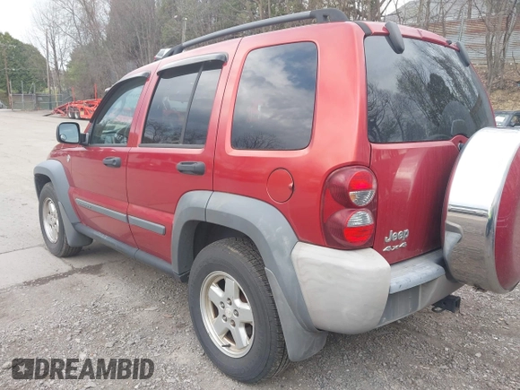 2006 Jeep Liberty Sport with VIN 1J4GL48KX6W137241, listed as a IAAI auction lot 42048621 with 83,523 mi miles and . Bid and sale history available at carsss.com. Image 3.