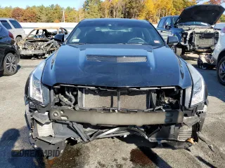 2017 Cadillac ATS-V with VIN 1G6AN5RY5H0168601, listed as a Copart auction lot 76682644 with 53,181 mi miles and Salvage Title. Bid and sale history available at carsss.com. Image 5.
