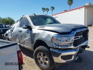2023 Ram 2500 Big Horn with VIN 3C6UR5DL9PG568026, listed as a IAAI auction lot 42120600 with 53,890 mi miles and . Bid and sale history available at DreamBid. Image 1.