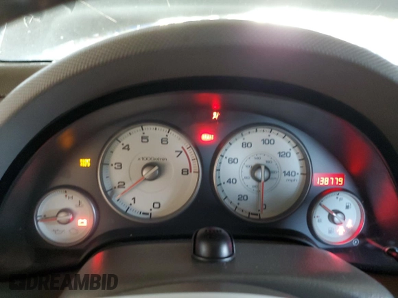 2005 Acura RSX with VIN JH4DC53855S015630, listed as a Copart auction lot 46682125 with 138,779 mi miles and Salvage title. Bid and sale history available at DreamBid. Image 9.