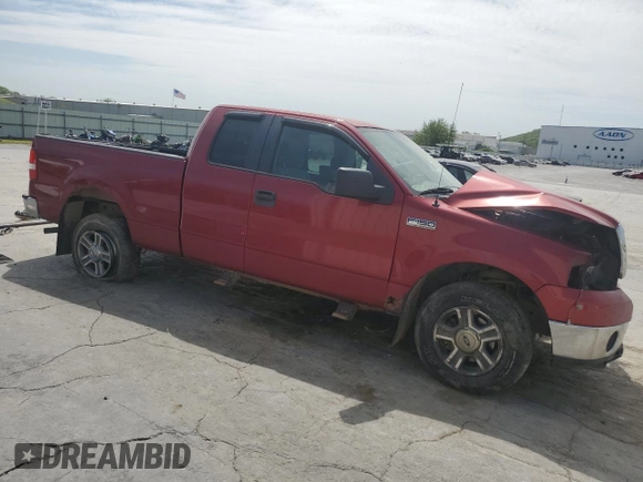 2007 Ford F-150 XLT with VIN 1FTPX14507NA69290, listed as a Copart auction lot 53051405 with Not provided miles and Salvage title. Bid and sale history available at DreamBid. Image 4.