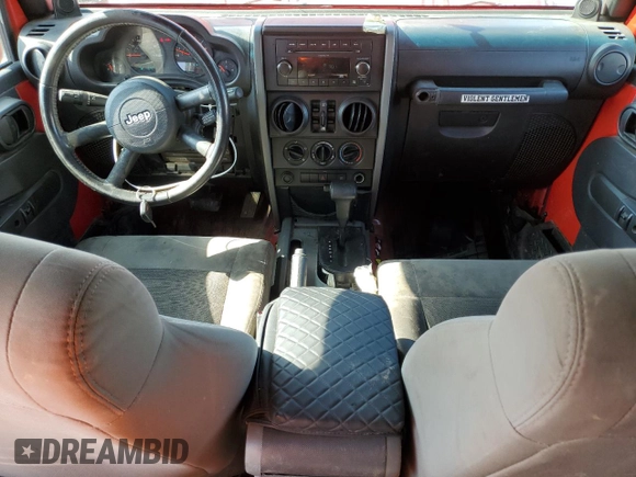 2008 Jeep Wrangler Unlimited X with VIN 1J4GB39168L649201, listed as a Copart auction lot 44152955 with 570,258 mi miles and Clean Title. Bid and sale history available at DreamBid. Image 8.