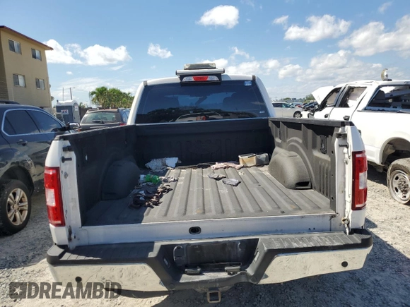 2020 Ford F-150 XL with VIN 1FTEX1C50LKE46270, listed as a Copart auction lot 84717084 with 41,241 mi miles and Non Repairable. Bid and sale history available at DreamBid. Image 6.