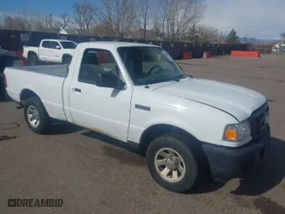 2008 Ford Ranger XL with VIN 1FTYR10D88PA59253, listed as a IAAI auction lot 41804830 with 166,316 mi miles. Bid and sale history available at carsss.com. Image 1.