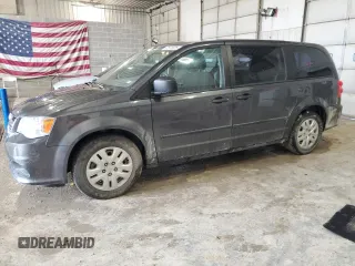 2016 Dodge Grand Caravan SE with VIN 2C4RDGBG9GR360687, listed as a Copart auction lot 47573325 with 199,928 mi miles and Salvage Title. Bid and sale history available at DreamBid. Image 1.