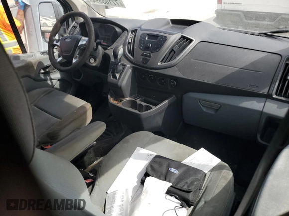 2016 Ford Transit Cargo with VIN 1FTYR1ZM2GKA46996, listed as a Copart auction lot 77163594 with Not Provided miles and Salvage Title. Bid and sale history available at DreamBid. Image 8.