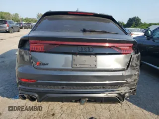 2021 Audi SQ8 Premium Plus with VIN WA1AWBF18MD034582, listed as a Copart auction lot 65958394 with 23,737 mi miles and Salvage Title. Bid and sale history available at DreamBid. Image 6.