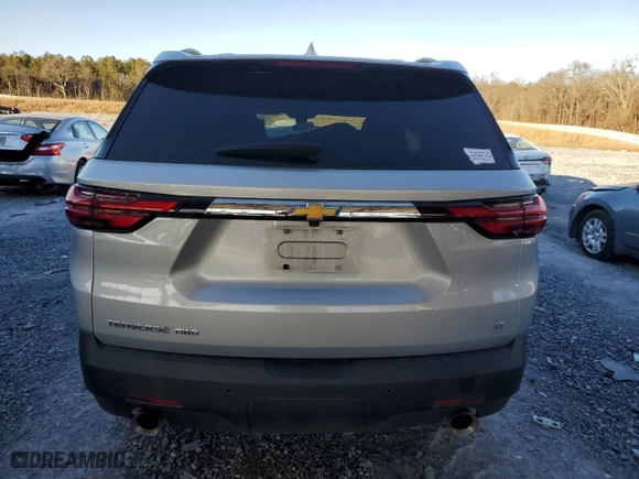 2022 Chevrolet Traverse LT Cloth with VIN 1GNEVGKW3NJ110423, listed as a Copart auction lot 41811205 with 84,513 mi miles and Non Repairable. Bid and sale history available at carsss.com. Image 6.