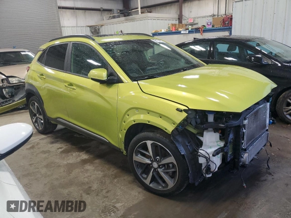 2020 Hyundai Kona Limited with VIN KM8K33A56LU493221, listed as a Copart auction lot 68171752 with 60,744 mi miles. Bid and sale history available at carsss.com. Image 4.