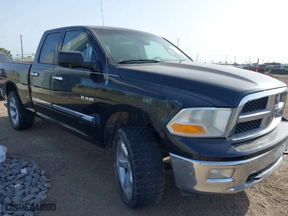 2009 Dodge Ram 1500 SLT with VIN 1D3HV18PX9S768203, listed as a IAAI auction lot 41853238 with 271,536 mi miles. Bid and sale history available at carsss.com. Image 1.