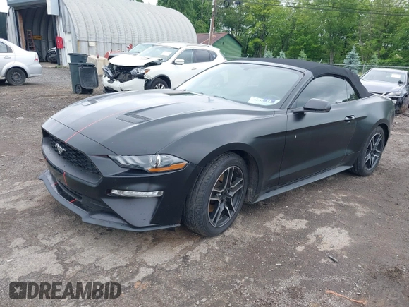 2018 Ford Mustang EcoBoost Premium with VIN 1FATP8UHXJ5171341, listed as a IAAI auction lot 42366152 with 82,426 mi miles and . Bid and sale history available at DreamBid. Image 17.