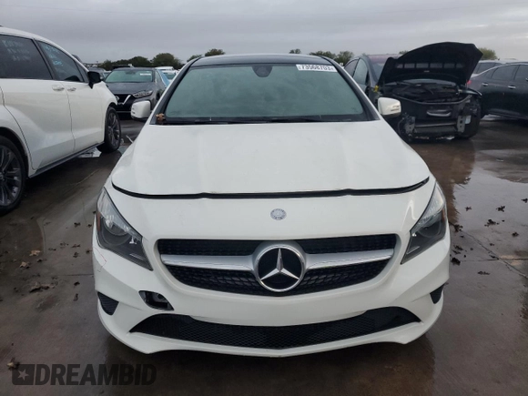 2016 Mercedes-Benz CLA 250 with VIN WDDSJ4EB4GN375819, listed as a Copart auction lot 73568703 with Not Provided miles and . Bid and sale history available at DreamBid. Image 5.