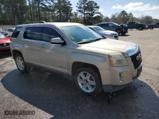 2012 GMC Terrain SLT-1 with VIN 2GKFLUE57C6221897, listed as a Copart auction lot 48465855 with 203,741 mi miles and Salvage Title. Bid and sale history available at carsss.com. Image 4.